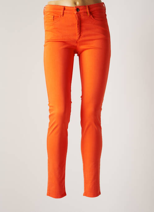 Pantalon slim portocaliu COUTURIST femeie