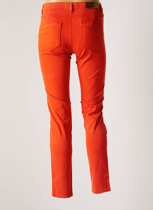 Pantalon slim portocaliu COUTURIST femeie