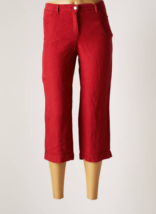 Pantalon trei sferturi roșu COUTURIST femeie