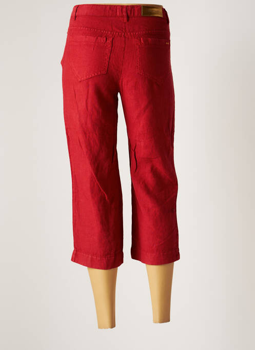 Pantalon trei sferturi roșu COUTURIST femeie