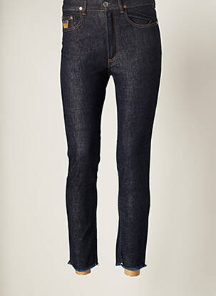 Pantalon 7/8 elasticitate mărime normală albastru APRIL 77 femeie