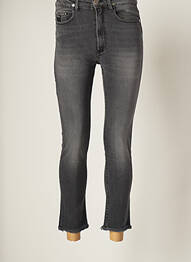 Pantalon 7/8 elasticitate mărime normală gri APRIL 77 femme