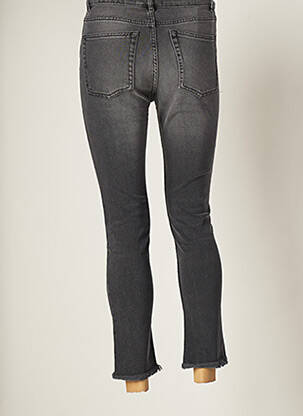 Pantalon 7/8 elasticitate mărime normală gri APRIL 77 femeie
