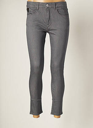 Pantalon 7/8 elasticitate mărime normală gri APRIL 77 femeie