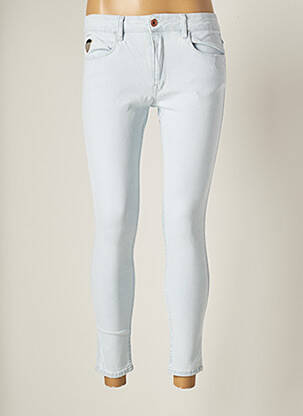 Pantalon 7/8 elasticitate mărime normală albastru APRIL 77 femeie