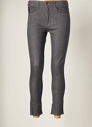 Pantalon 7/8 elasticitate mărime normală gri APRIL 77 femeie