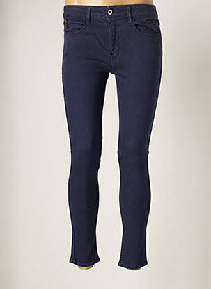 Pantalon 7/8 elasticitate mărime normală albastru APRIL 77 femeie