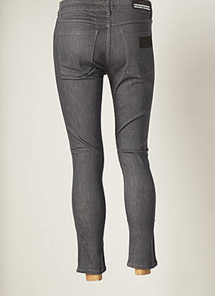 Pantalon 7/8 elasticitate mărime normală gri APRIL 77 femeie
