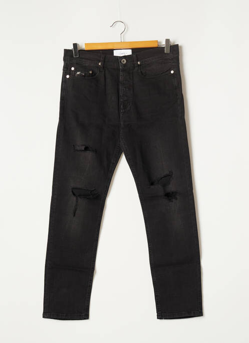 Blugi cu croială dreaptă negru APRIL 77 femeie