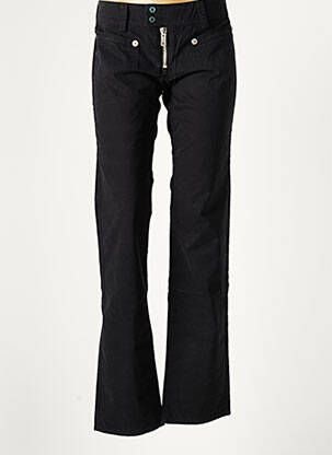 Pantalon drept negru APRIL 77 femeie