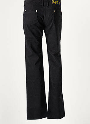 Pantalon drept elasticitate mărime normală negru APRIL 77 femeie