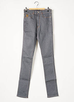 Pantalon slim elasticitate mărime normală gri APRIL 77 femeie
