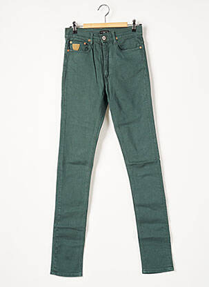 Pantalon drept elasticitate mărime normală verde APRIL 77 femeie