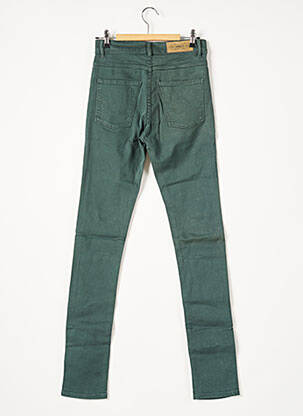 Pantalon drept elasticitate mărime normală verde APRIL 77 femeie