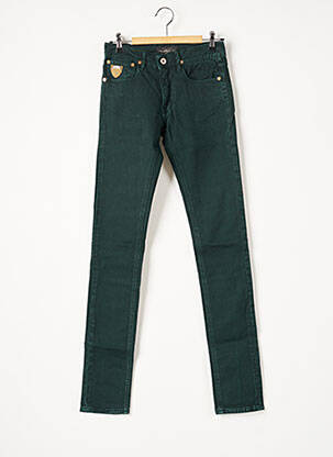 Pantalon drept elasticitate mărime normală verde APRIL 77 femeie