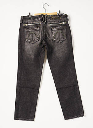 Blugi cu croială dreaptă selecție denim mărime normală gri APRIL 77 femeie