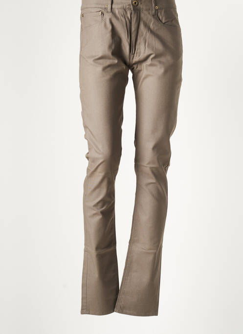 Pantalon drept gri APRIL femeie
