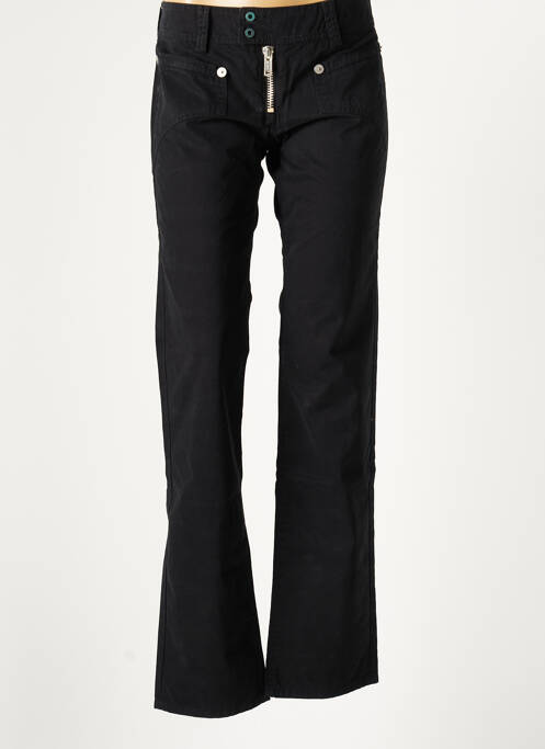 Pantalon drept negru APRIL 77 femeie