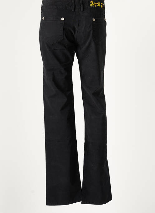 Pantalon drept negru APRIL 77 femeie