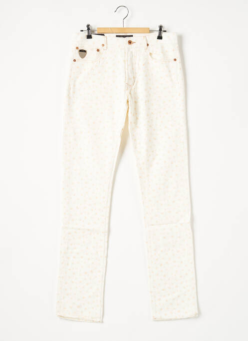 Pantalon drept alb APRIL 77 femeie