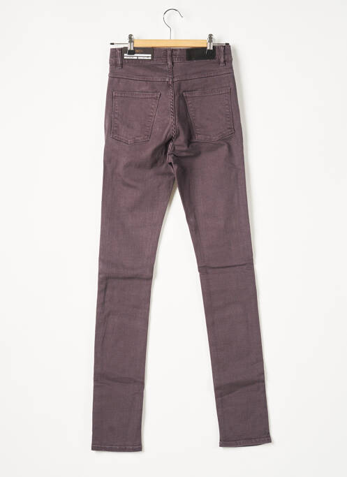 Pantalon drept gri APRIL 77 femeie