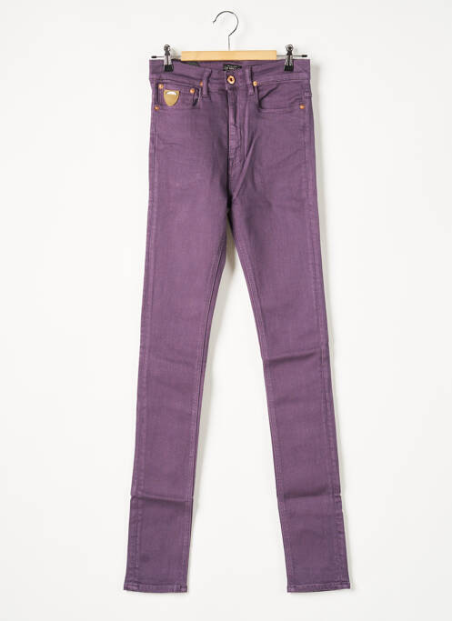 Pantalon drept violet APRIL 77 femeie