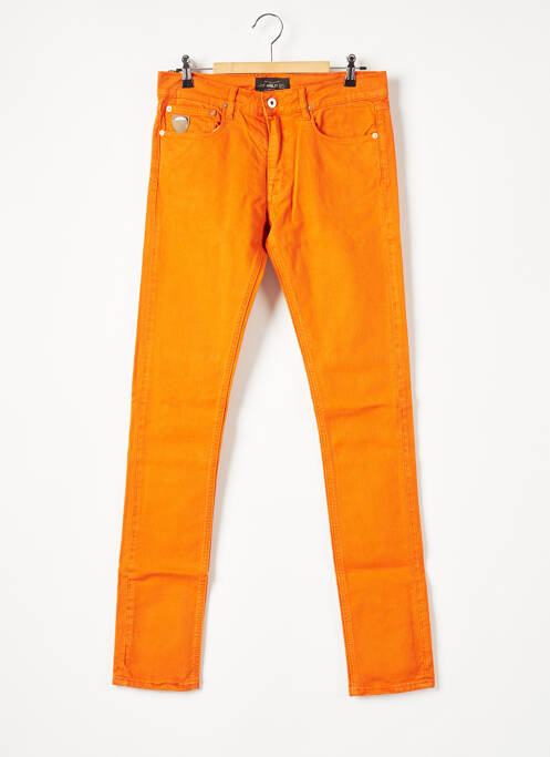 Pantalon drept portocaliu APRIL 77 femeie