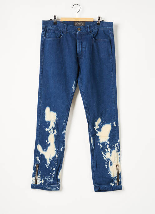 Blugi cu croială slim albastru APRIL 77 femeie