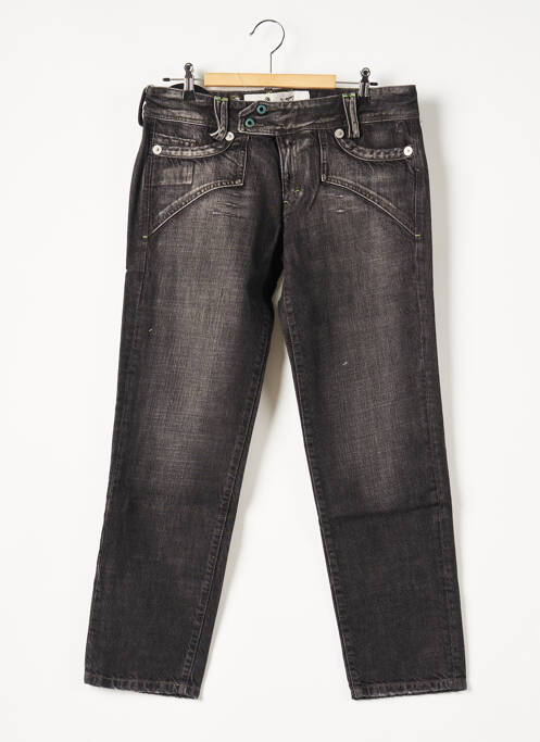 Blugi cu croială dreaptă gri APRIL 77 femeie