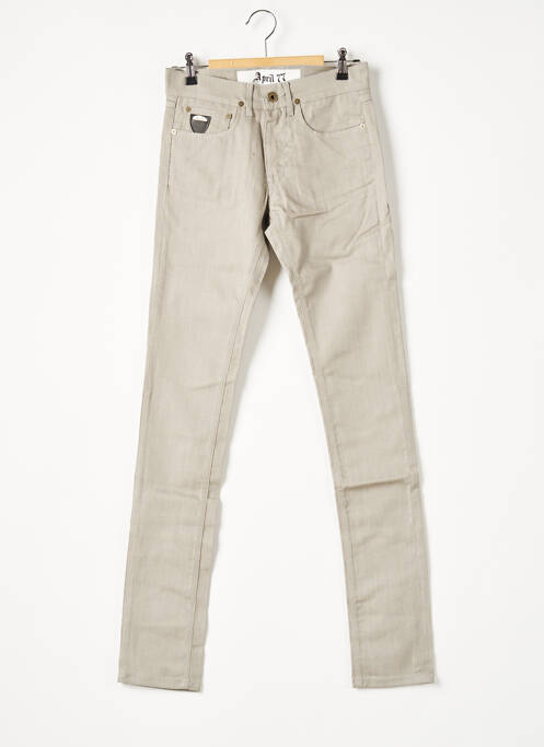 Pantalon drept gri APRIL 77 femeie