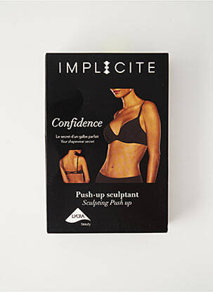 Sutien negru IMPLICITE femeie