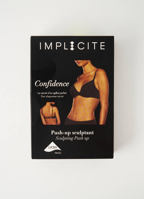 Sutien negru IMPLICITE femeie