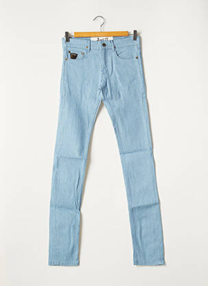 Blugi cu croială slim albastru APRIL 77 femeie
