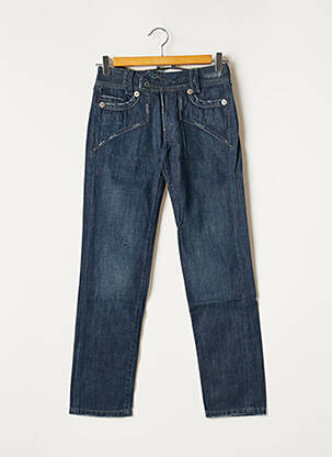 Blugi cu croială dreaptă albastru APRIL 77 femeie