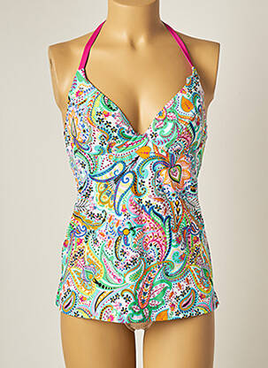 Sutien de costum de baie elasticitate verde BESTFORM femeie