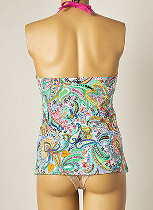 Sutien de costum de baie elasticitate verde BESTFORM femeie