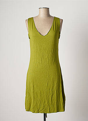 Rochie midi verde DIPAWALI fată