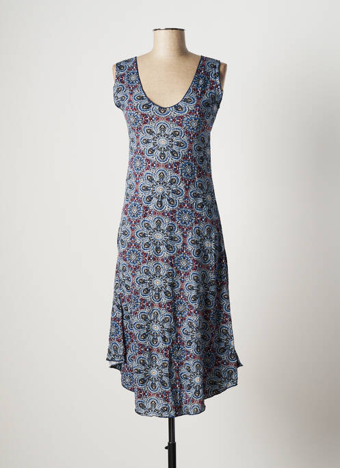 Rochie midi albastru DIPAWALI femeie