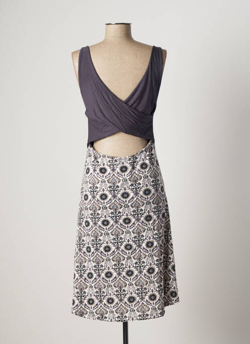 Rochie midi gri DIPAWALI femeie