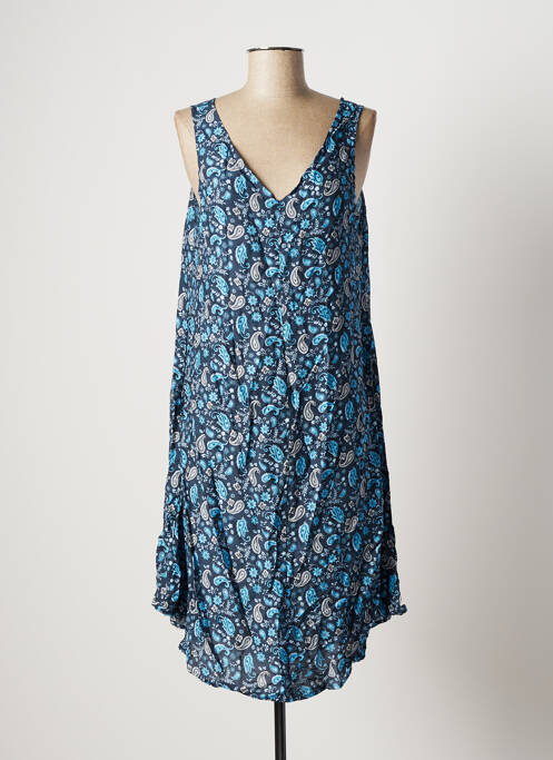 Rochie midi albastru DIPAWALI femeie