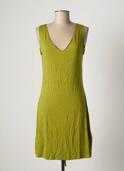 Rochie midi verde DIPAWALI fată