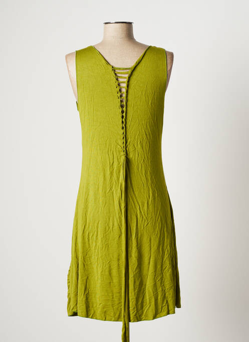 Rochie midi verde DIPAWALI fată