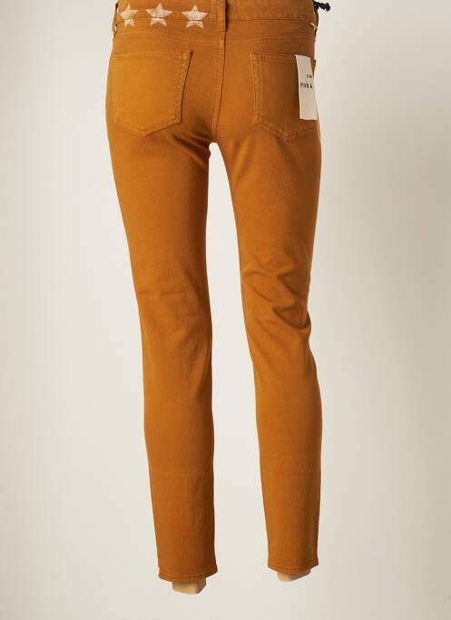 Pantalon 7/8 maro FIVE femeie