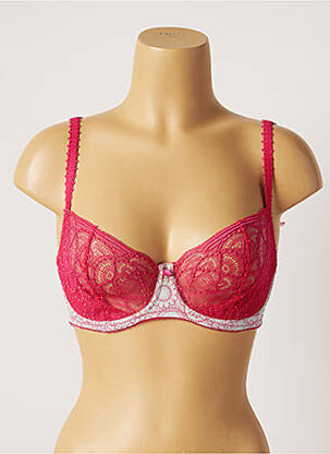 Sutien broderie roz GOSSARD femeie