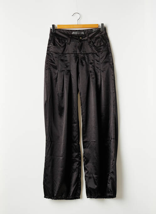 Pantalon larg negru NEW PLAY femeie