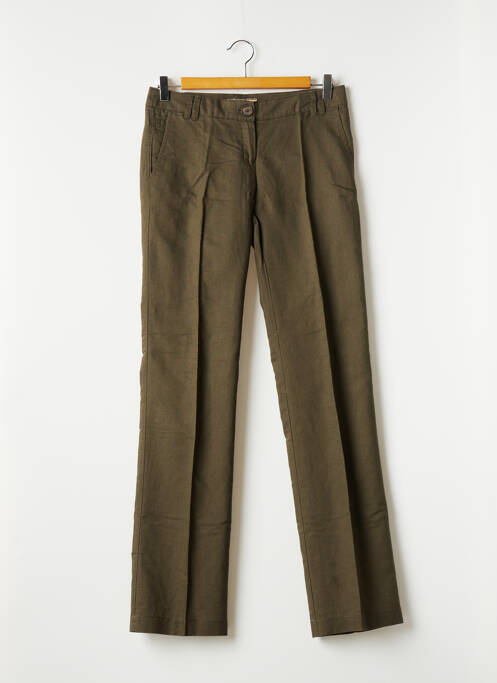 Pantalon drept verde MANGO femeie
