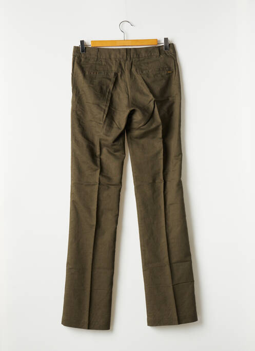 Pantalon drept verde MANGO femeie