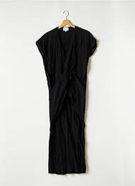 Rochie lungă mâneci scurte mâneci scurte negru BIMBA Y LOLA femme