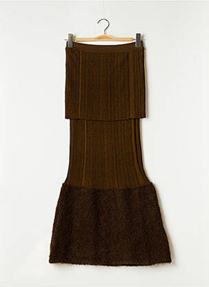 Rochie midi verde MONCLER femeie