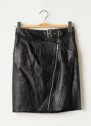 Fustă scurtă negru ECHT LEDER femeie